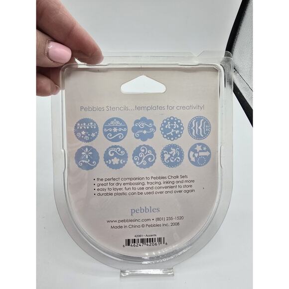 New Pebbles Stencils Accent - 10 Stencil Set - Picture 2 of 2